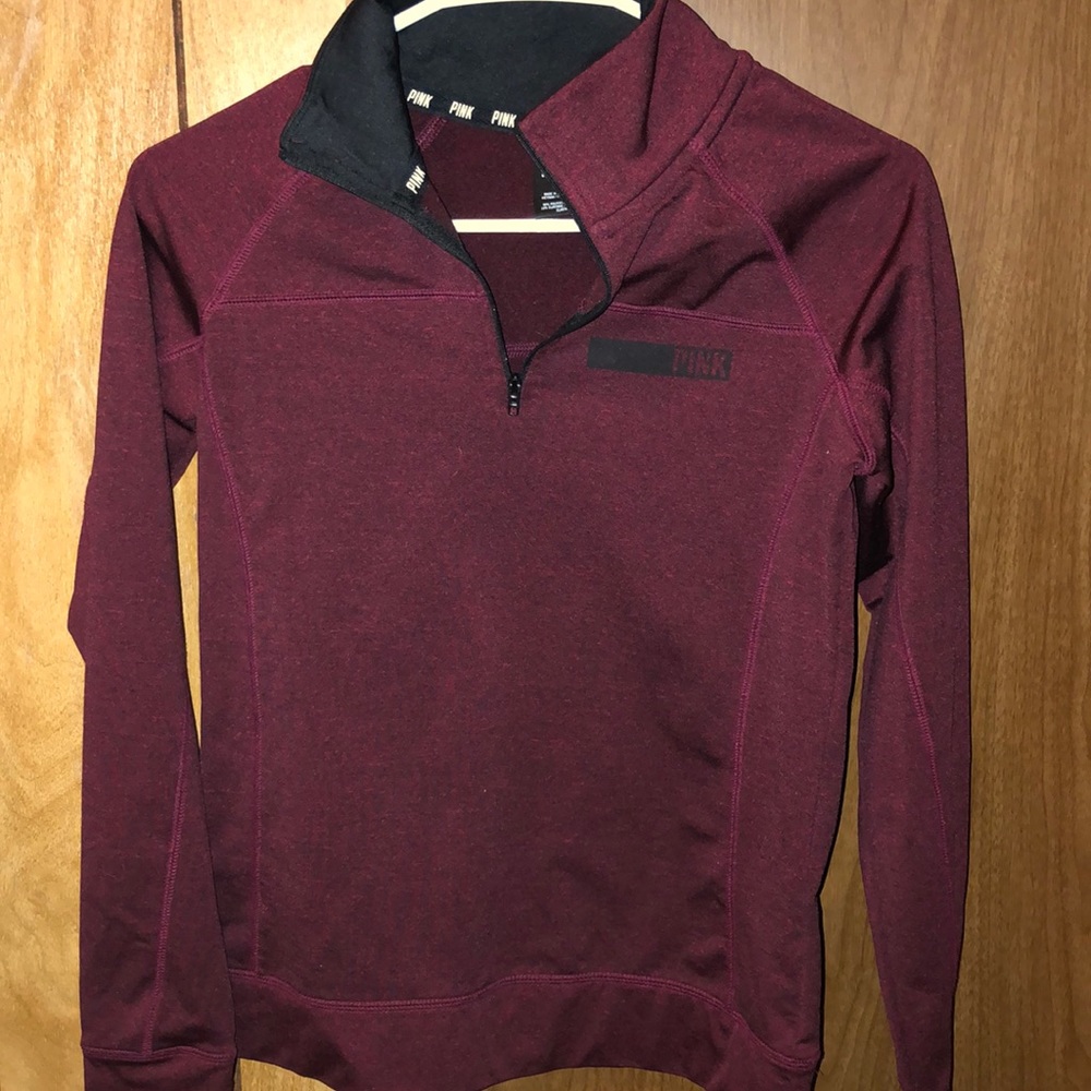 Pink quarter zips!